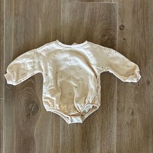 Grayson Collective Fleece Lined Long Sleeve Romper